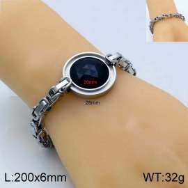 Stainless Steel Stone Bracelet