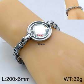 Stainless Steel Stone Bracelet