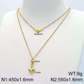 SS Gold-Plating Necklace