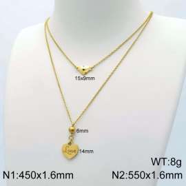 SS Gold-Plating Necklace