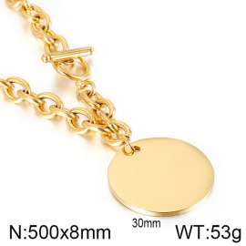 SS Gold-Plating Necklace