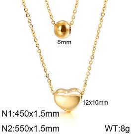 SS Gold-Plating Necklace