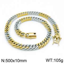 SS Gold-Plating Necklace