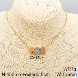 SS Gold-Plating Necklace