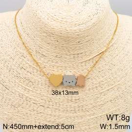 SS Gold-Plating Necklace