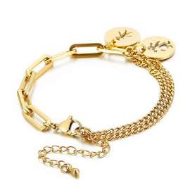 Stainless Steel Gold-plating Bracelet