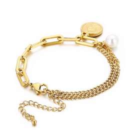 Stainless Steel Gold-plating Bracelet