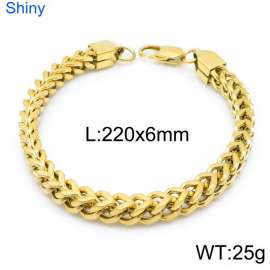 Stainless Steel Gold-plating Bracelet