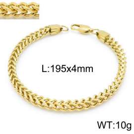 Stainless Steel Gold-plating Bracelet