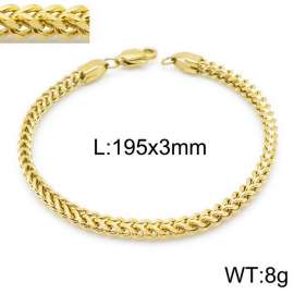 Stainless Steel Gold-plating Bracelet