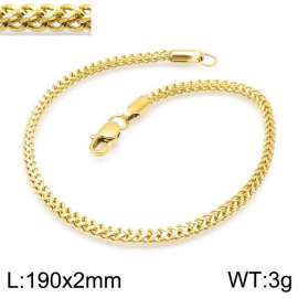 Stainless Steel Gold-plating Bracelet