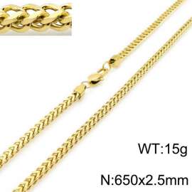 SS Gold-Plating Necklace