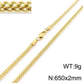 SS Gold-Plating Necklace