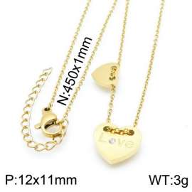 SS Gold-Plating Necklace