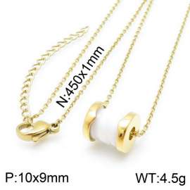 SS Gold-Plating Necklace