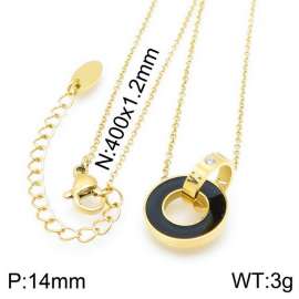 SS Gold-Plating Necklace