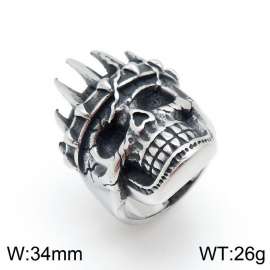 Stainless Skull Ring