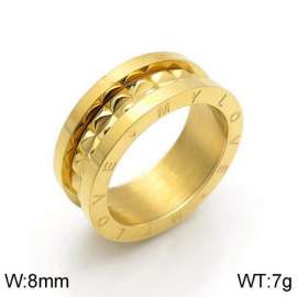 Stainless Steel Gold-plating Ring