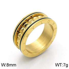 Stainless Steel Gold-plating Ring