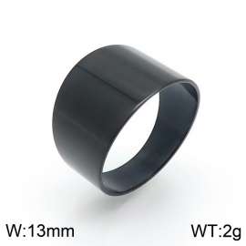 Stainless Steel Black-plating Ring