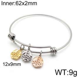 Stainless Steel Gold-plating Bangle