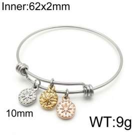 Stainless Steel Gold-plating Bangle