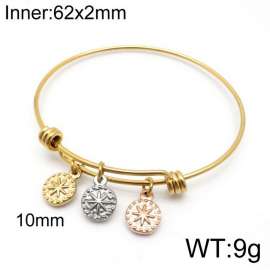 Stainless Steel Gold-plating Bangle