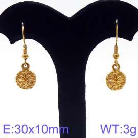 SS Gold-Plating Earring