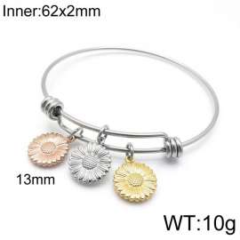 Stainless Steel Gold-plating Bangle