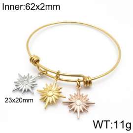 Stainless Steel Gold-plating Bangle