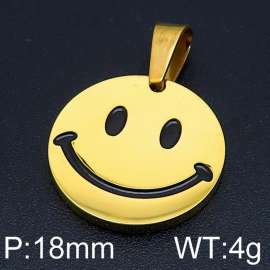 Stainless Steel Gold-plating Pendant