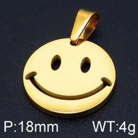 Stainless Steel Gold-plating Pendant