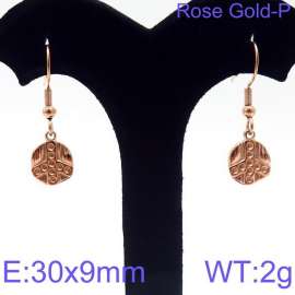 SS Rose Gold-Plating Earring