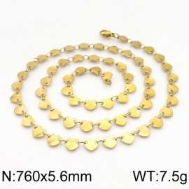 SS Gold-Plating Necklace