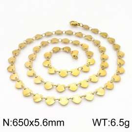 SS Gold-Plating Necklace