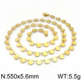 SS Gold-Plating Necklace