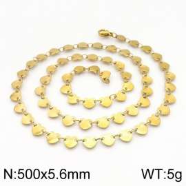 SS Gold-Plating Necklace