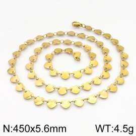 SS Gold-Plating Necklace
