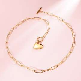 SS Gold-Plating Necklace