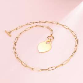 SS Gold-Plating Necklace