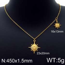 SS Gold-Plating Necklace