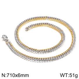 SS Gold-Plating Necklace