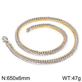 SS Gold-Plating Necklace