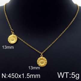 SS Gold-Plating Necklace