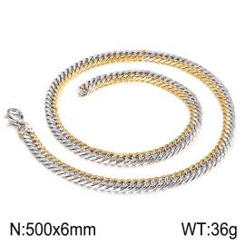 SS Gold-Plating Necklace