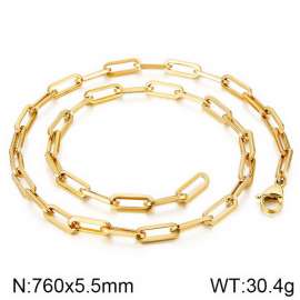 SS Gold-Plating Necklace