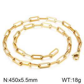 SS Gold-Plating Necklace