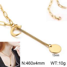 SS Gold-Plating Necklace