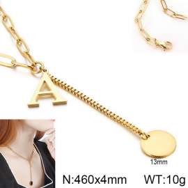 SS Gold-Plating Necklace