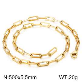 SS Gold-Plating Necklace